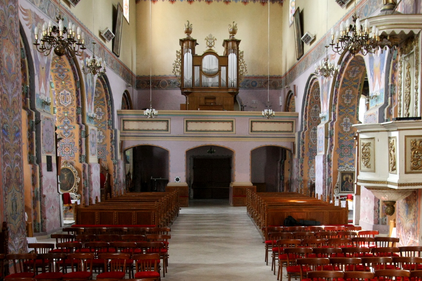 Organy w kościele parafialnym w Andrzejewie